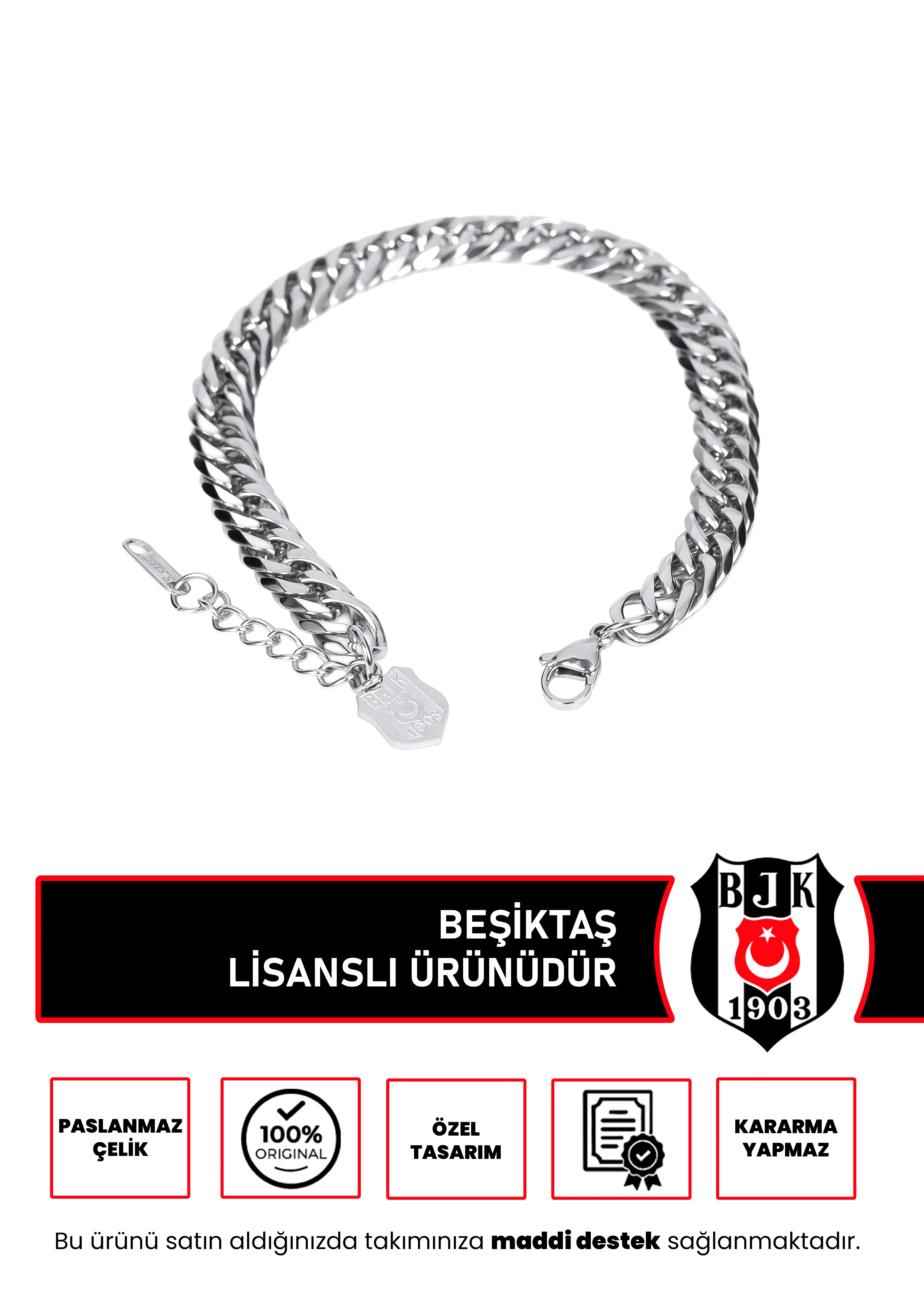 BEŞİKTAŞ ÇELİK BİLEKLİK-2