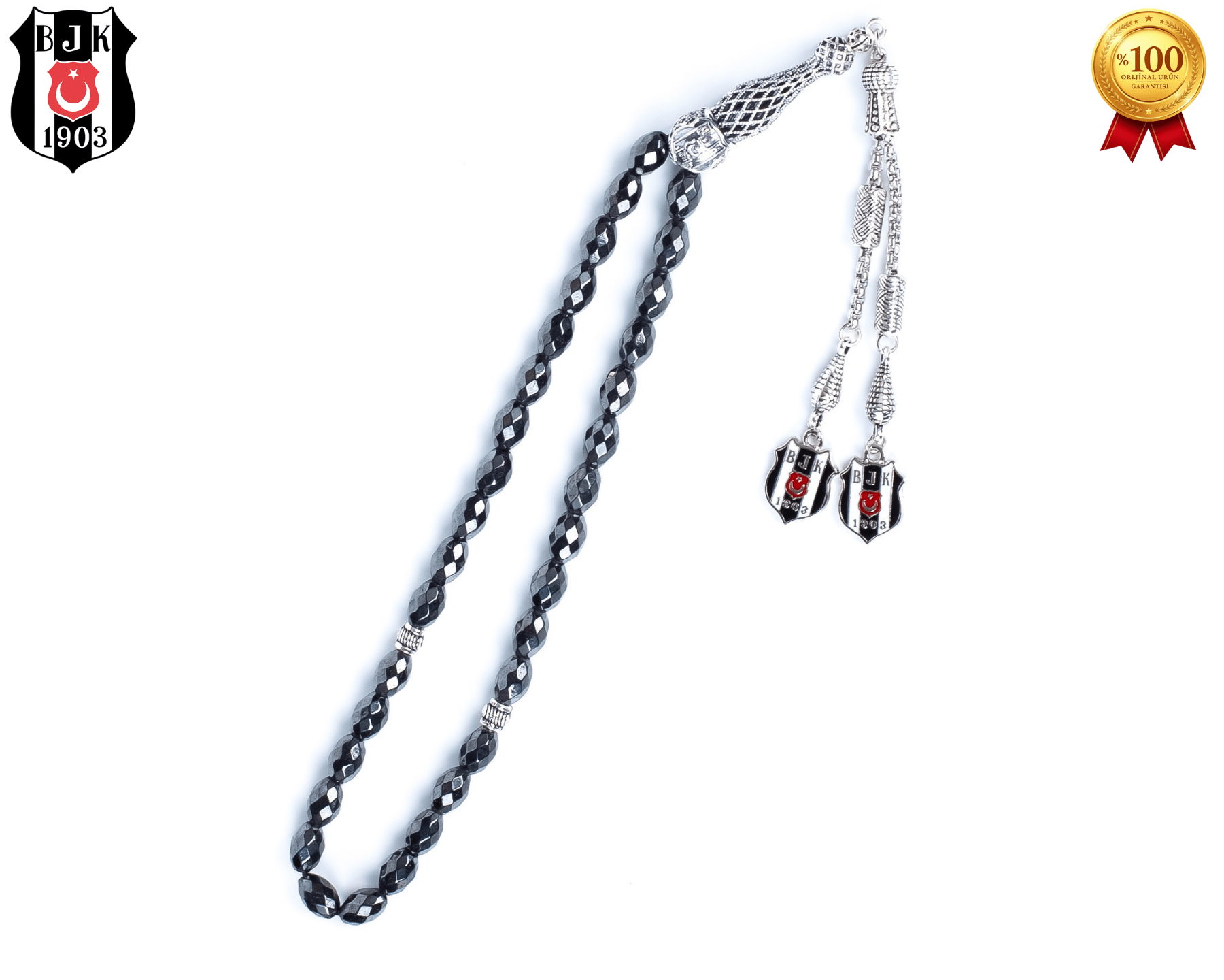 BEŞİKTAŞ FASETLİ HEMATİT TESPİH