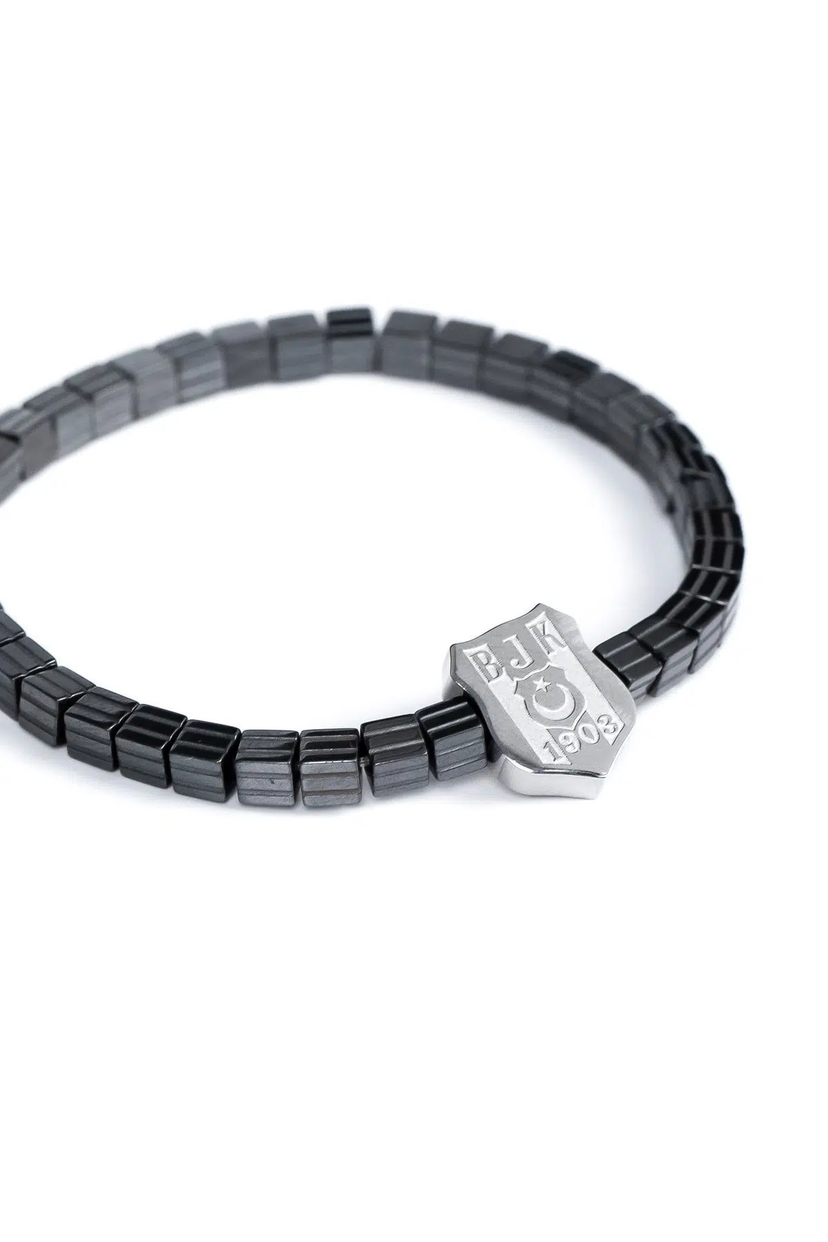 BEŞİKTAŞ KARE HEMATİT (4 MM) DOĞALTAŞ BİLEKLİK