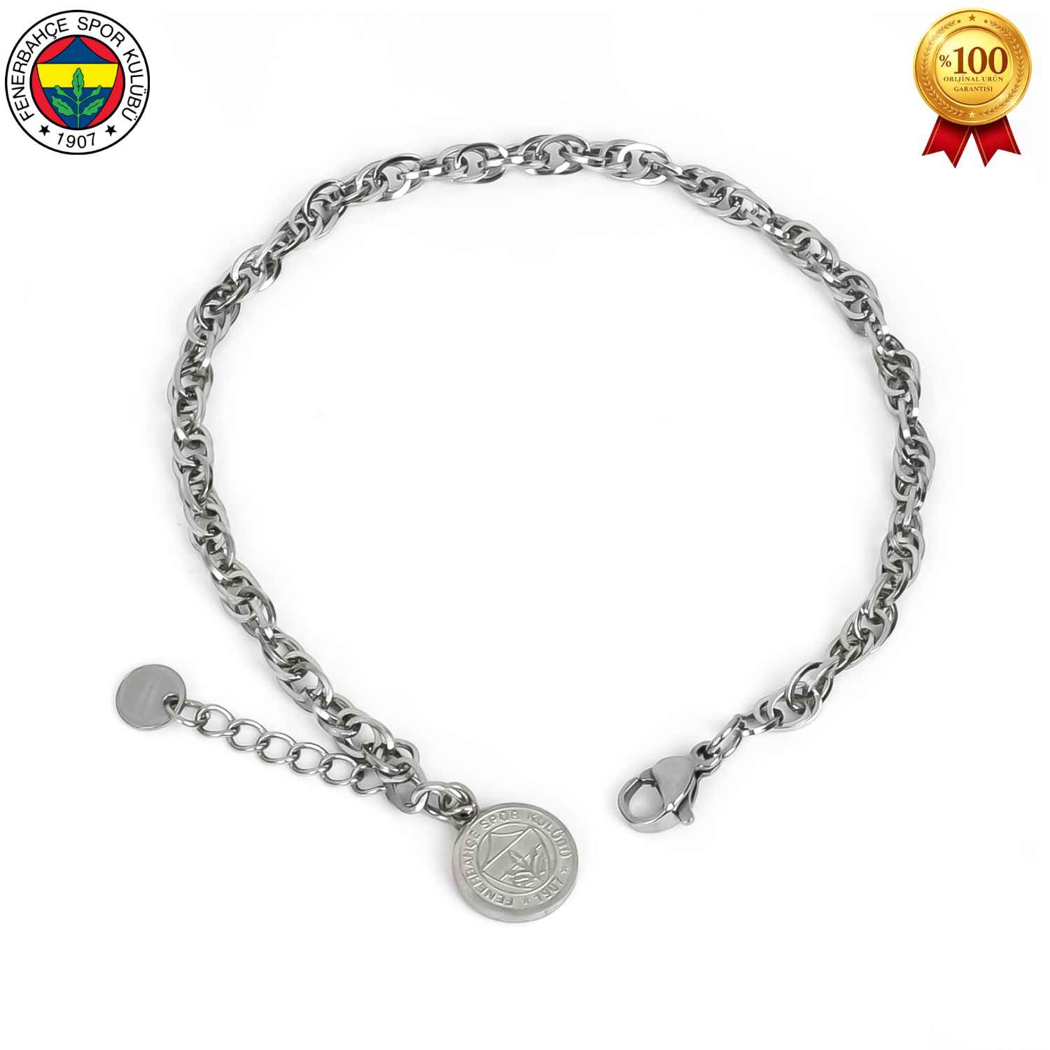 FB ÇİFT HALKA ÇELİK BİLEKLİK