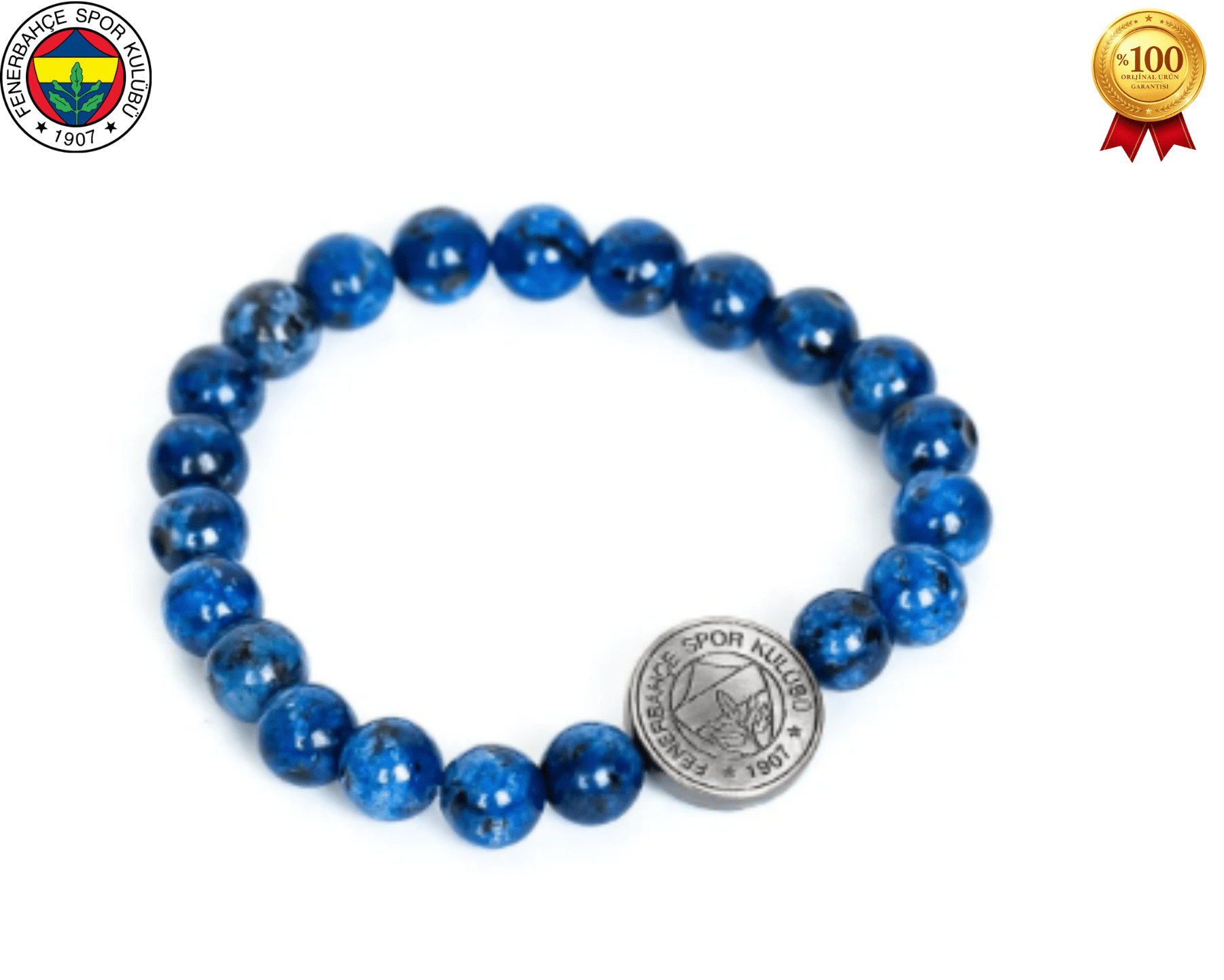 Fb Lapis (8mm) Doğaltaş Bileklik