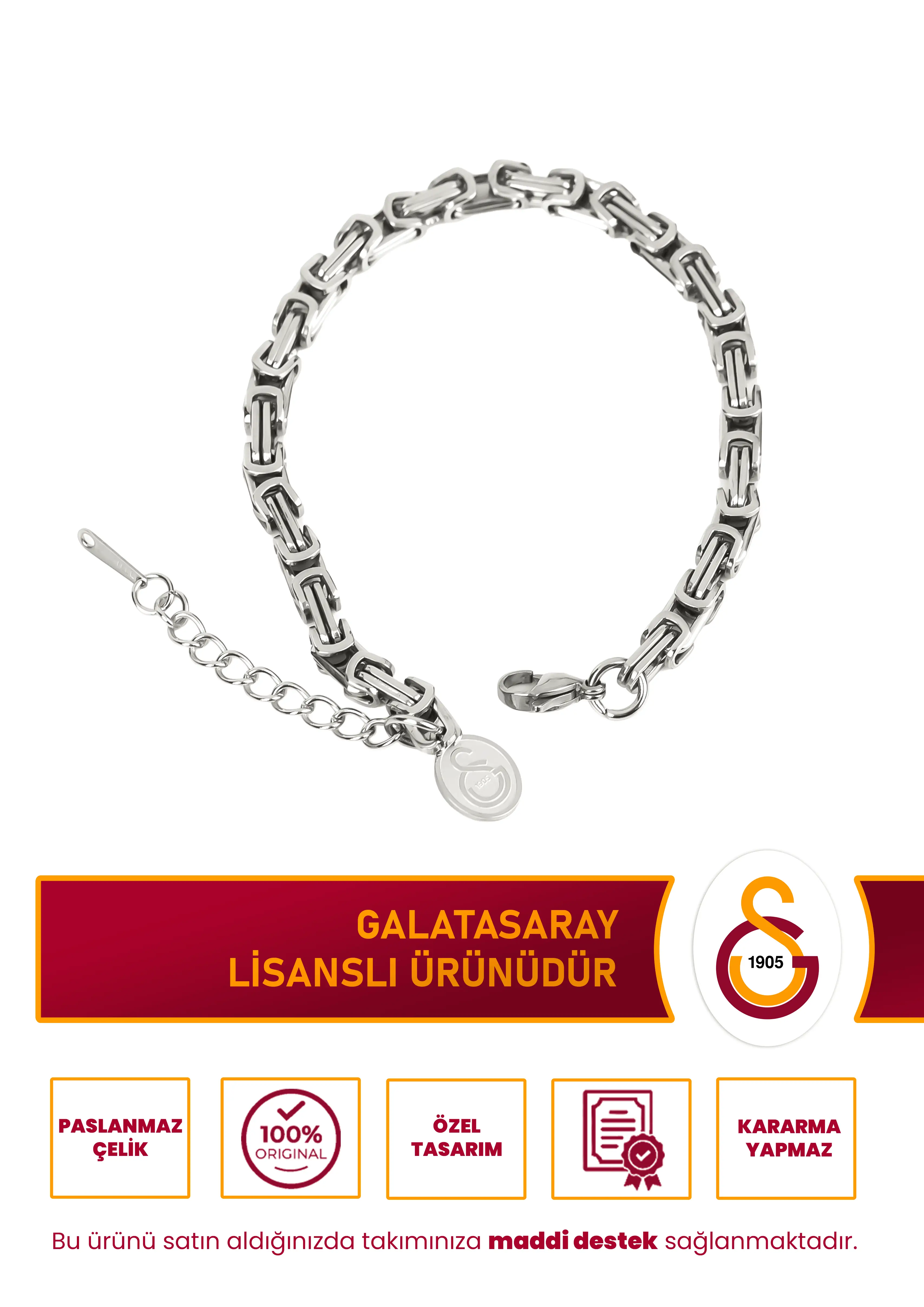 GS ARNAVUT ÇELİK BİLEKLİK