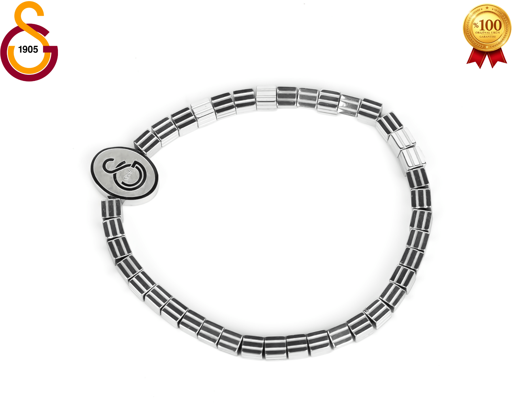 GS KARE HEMATİT (4MM) DOĞALTAŞ BİLEKLİK